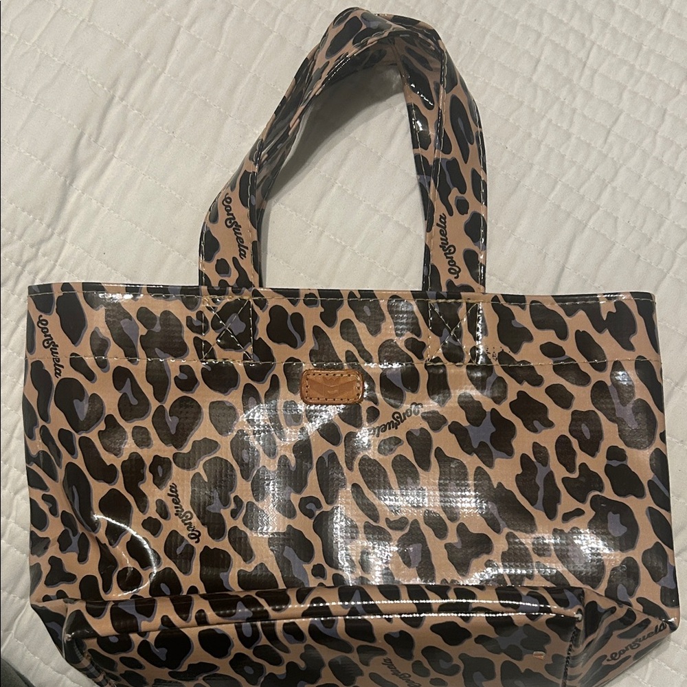 Leopard Print Tote Bag